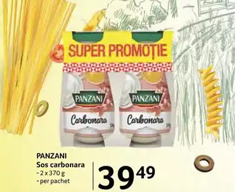 Selgros PANZANI Sos carbonara Ofertă