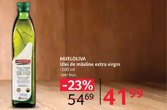 Selgros MUELOLIVA Ulei de măsline extra virgin Ofertă