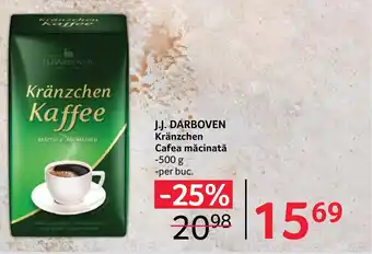 Selgros J.J.DARBOVEN Kränzchen Cafea măcinată Ofertă