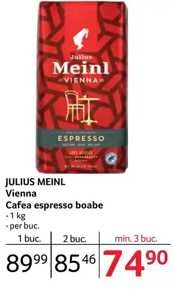 JULIUS MEINL Vienna Cafea espresso boabe