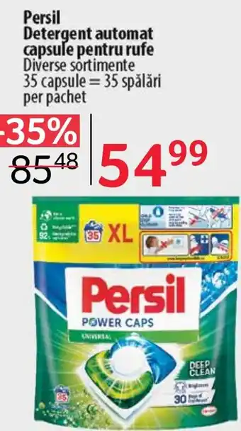 Selgros Persil Detergent automat capsule pentru rufe Ofertă