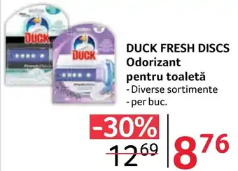 Selgros DUCK FRESH DISCS Odorizant pentru toaletă Ofertă