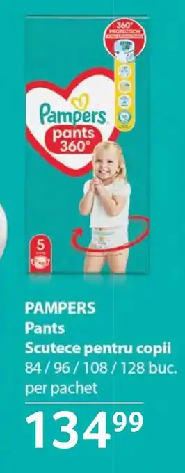 Selgros PAMPERS Pants Scutece pentru copii Ofertă
