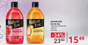 Selgros NATURE BOX Gel de duş Ofertă