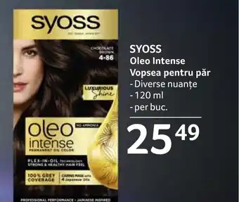 Selgros SYOSS Oleo Intense Vopsea pentru păr Ofertă