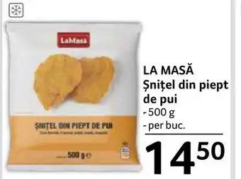 Selgros LA MASĂ Şniţel din piept de pui Ofertă
