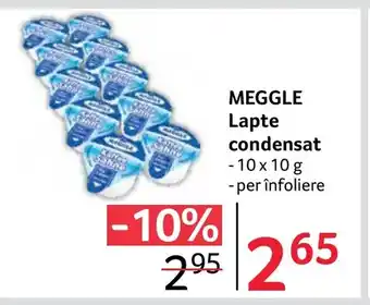 Selgros MEGGLE Lapte condensat Ofertă