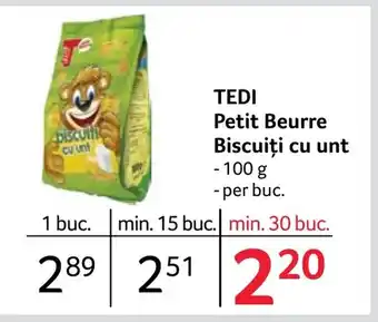 Selgros TEDI Petit Beurre Biscuiți cu unt Ofertă