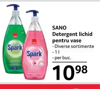 Selgros SANO Detergent lichid pentru vase Ofertă