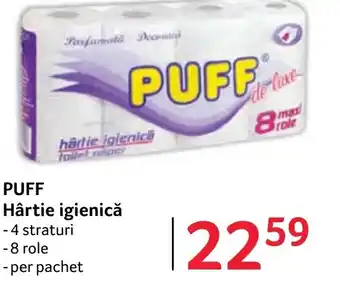 Selgros PUFF Hârtie igienică Ofertă