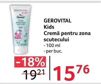 Selgros GEROVITAL Kids Cremă pentru zona scutecului Ofertă