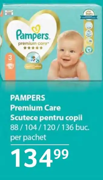 PAMPERS Premium Care Scutece pentru copii