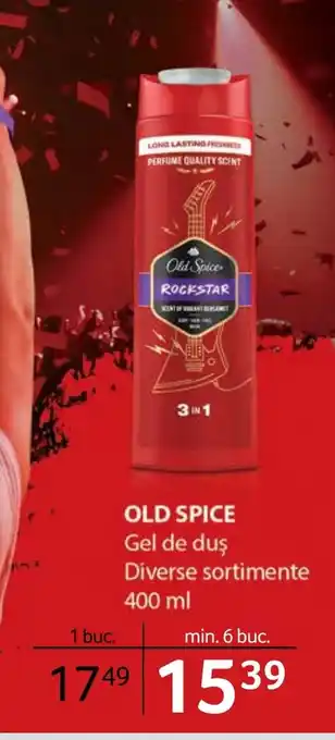 Selgros OLD SPICE Gel de duş Ofertă