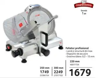 Selgros Feliator profesional Ofertă
