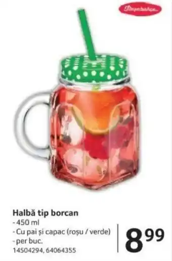 Selgros Halbǎ tip borcan Ofertă