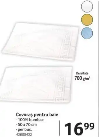 Selgros Covoras pentru baie Ofertă