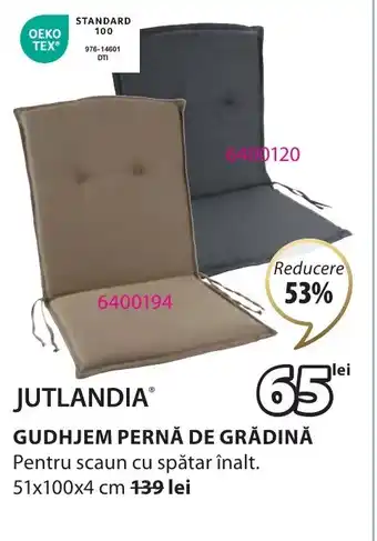 JYSK GUDHJEM PERNĂ DE GRĂDINĂ Ofertă