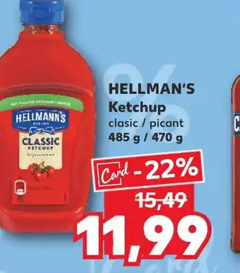 Kaufland HELLMAN'S Ketchup Ofertă