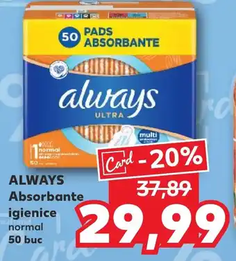 Kaufland ALWAYS Absorbante igienice Ofertă