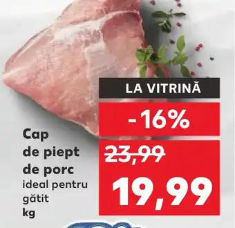 Kaufland Cap de piept de porc Ofertă