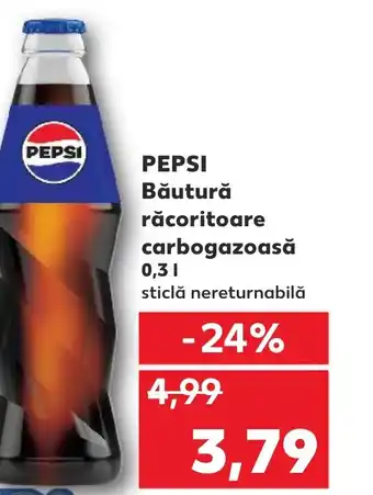 Kaufland PEPSI Băutură răcoritoare carbogazoasă 0.33L Ofertă