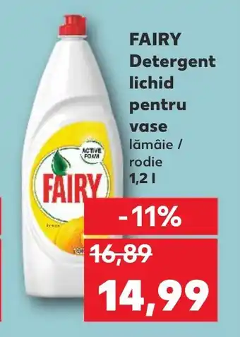 Kaufland FAIRY Detergent lichid pentru vase Ofertă