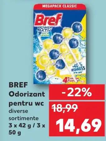 Kaufland BREF Odorizant pentru wc Ofertă