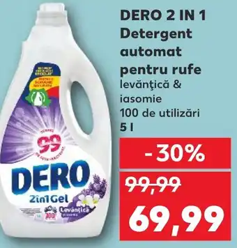 Kaufland DERO 2 IN 1 Detergent automat pentru rufe Ofertă