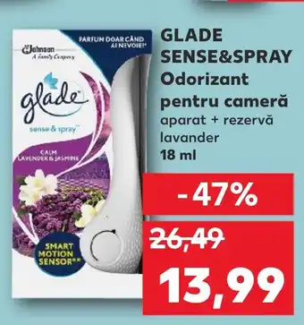 Kaufland GLADE SENSE&SPRAY Odorizant pentru cameră Ofertă