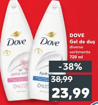 Kaufland DOVE Gel de duş Ofertă