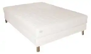 Favi Pat tapiţat SNOW + saltea DE LUX 14 + somieră 90 x 200 cm Ofertă