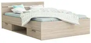 Favi KONDELA Pat, 160x200, stejar sonoma, MICHIGAN NEW Ofertă