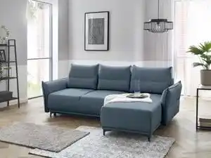 Favi Coltar extensibil Culoare Albastru, SORRENTO Varianta de colt: Colt Dreapta Ofertă