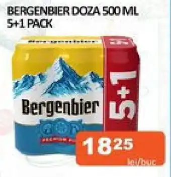 Unicarm BERGENBIER DOZA 500 ML 5+1 PACK Ofertă