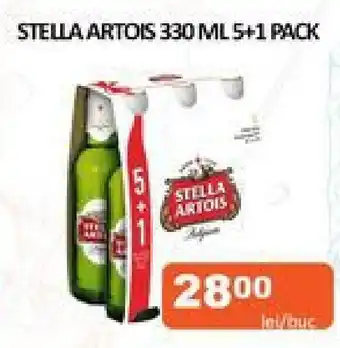 Unicarm STELLA ARTOIS 330 ML 5+1 PACK Ofertă
