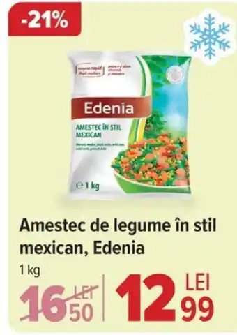 Carrefour Amestec de legume în stil mexican, Edenia Ofertă