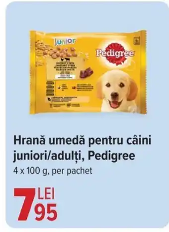 Carrefour Hrană umedă pentru câini juniori/adulți, Pedigree Ofertă