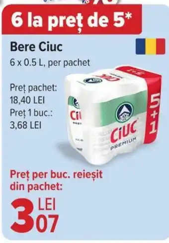 Carrefour Bere Ciuc Ofertă