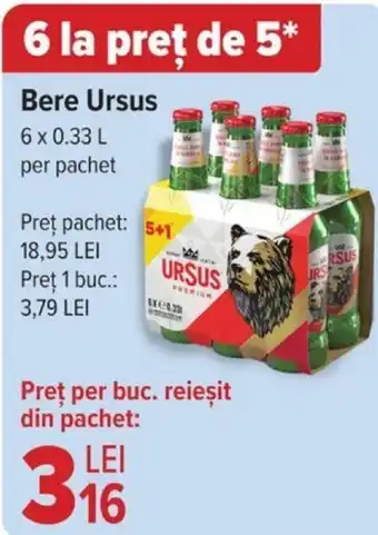 Carrefour Bere Ursus Ofertă