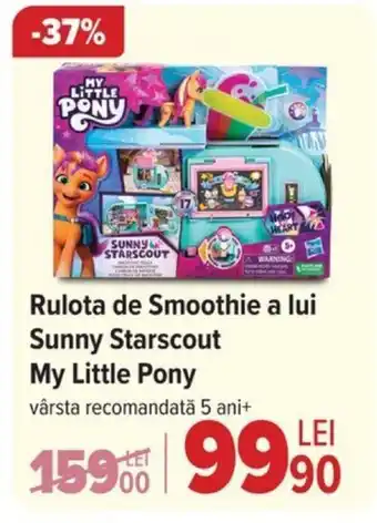 Rulota de Smoothie a lui Sunny Starscout My Little Pony