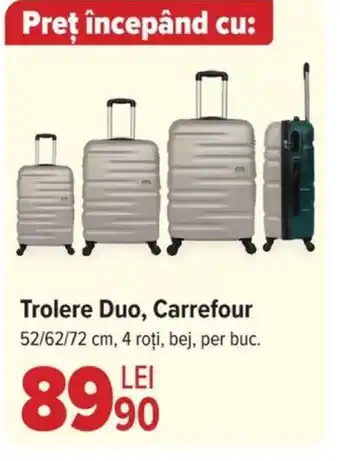 Carrefour Trolere Duo, Carrefour Ofertă