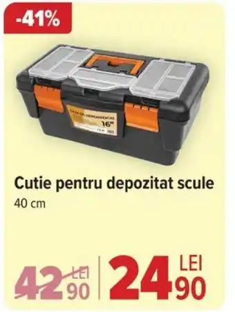 Carrefour Cutie pentru depozitat scule Ofertă