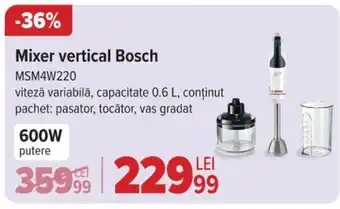 Carrefour Mixer vertical Bosch MSM4W220 Ofertă