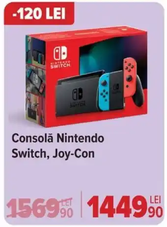 Carrefour Consolǎ Nintendo Switch, Joy-Con Ofertă