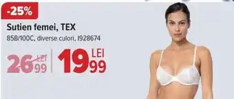 Carrefour Sutien femei, TEX Ofertă
