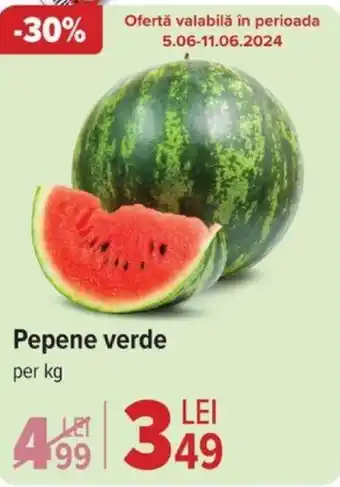 Carrefour Pepene verde Ofertă