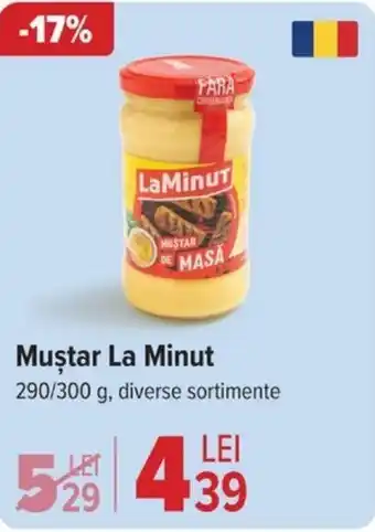 Carrefour Muştar La Minut Ofertă