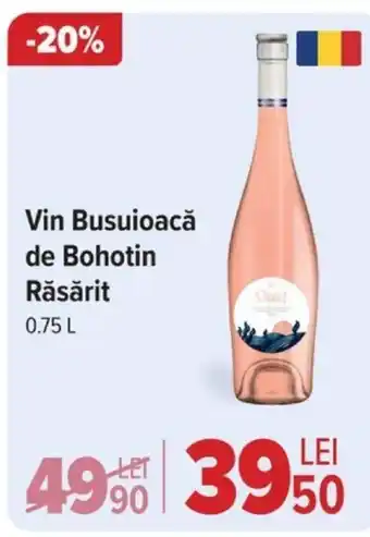 Vin Busuioacă de Bohotin Răsărit 0.75L
