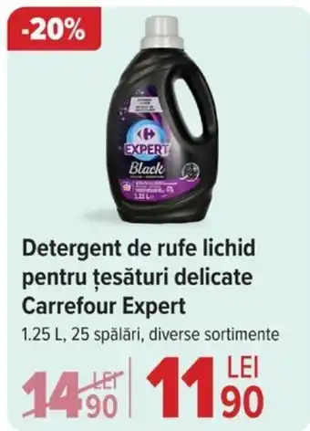 Carrefour Detergent de rufe lichid pentru ţesături delicate Carrefour Expert Ofertă