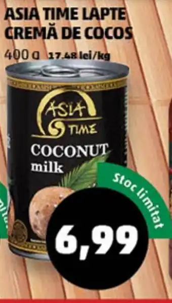 ASIA TIME LAPTE CREMĂ DE COCOS